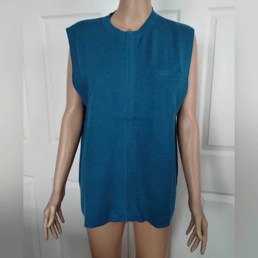 N.Peal London Cashmere Silk Vest Medium